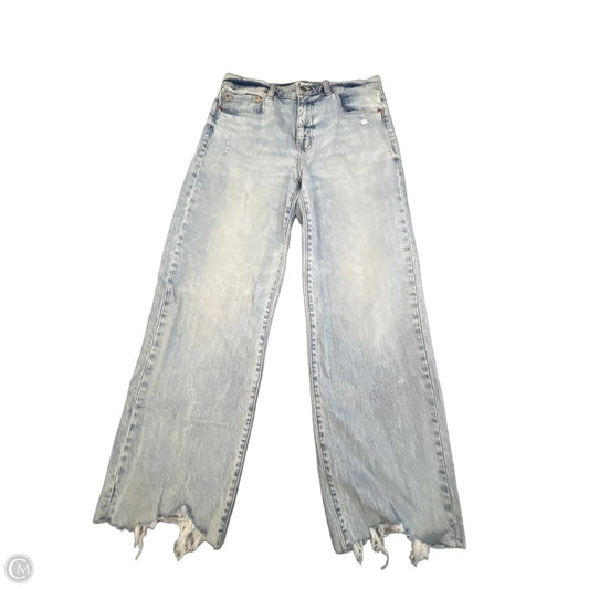 Jeans Boyfriend By Daze In Blue Denim, Size: 8