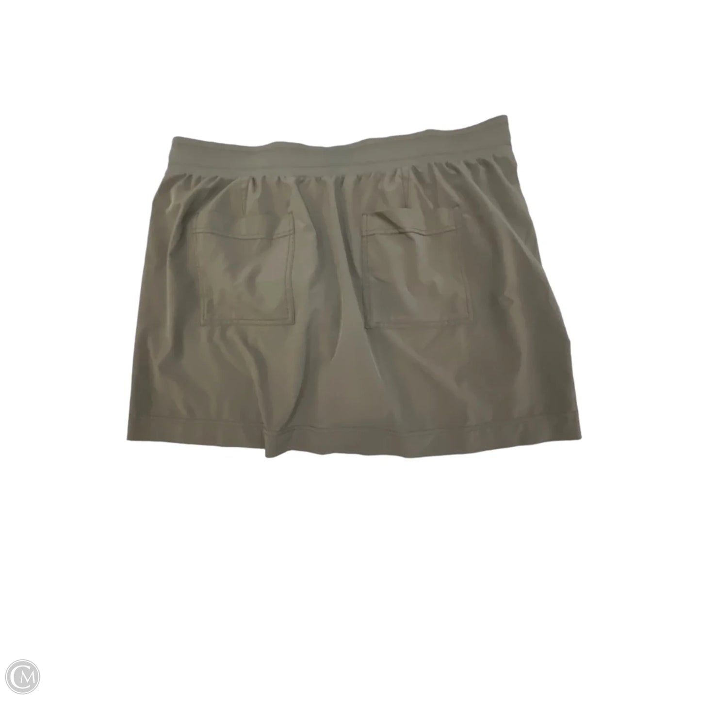 Athletic Skort By Athleta In Green, Size: Xl
