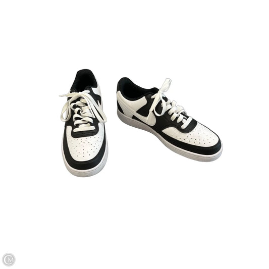 Shoes Sneakers By Nike In Black & White, Size: 10