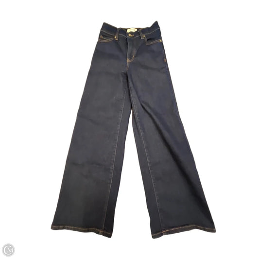 Jeans Straight By Frame In Navy, Size: 0