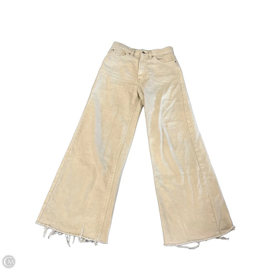 Jeans Straight By Bdg In Beige, Size: 4