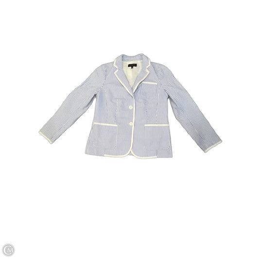 Blazer By Talbots In Striped Pattern, Size: S