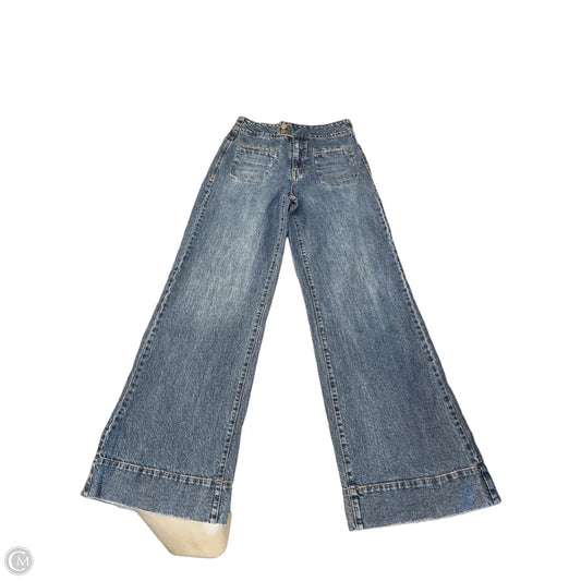 Jeans Wide Leg By Habitual In Blue Denim, Size: 4