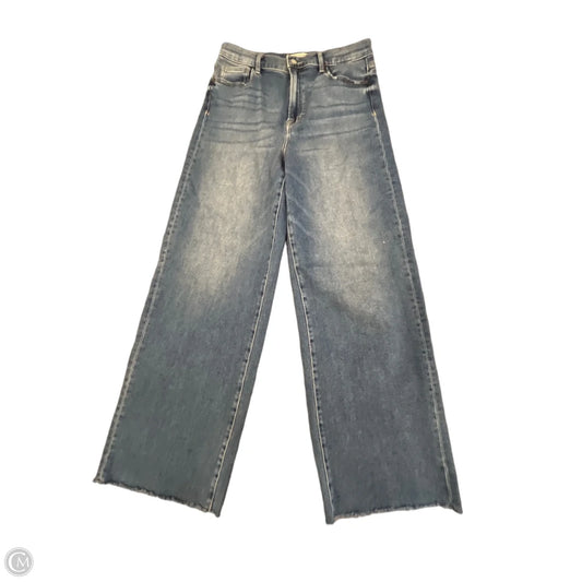 Jeans Wide Leg By Hidden In Blue Denim, Size: 10