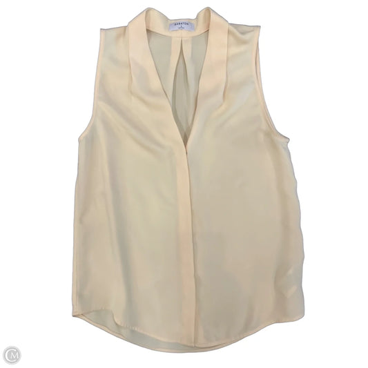 Blouse Sleeveless By Babaton In Yellow, Size: S