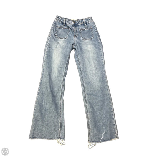 Jeans Straight By Flying Monkey In Blue Denim, Size: 4