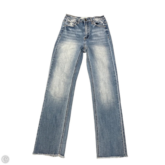 Jeans Straight By Mica In Blue Denim, Size: 2