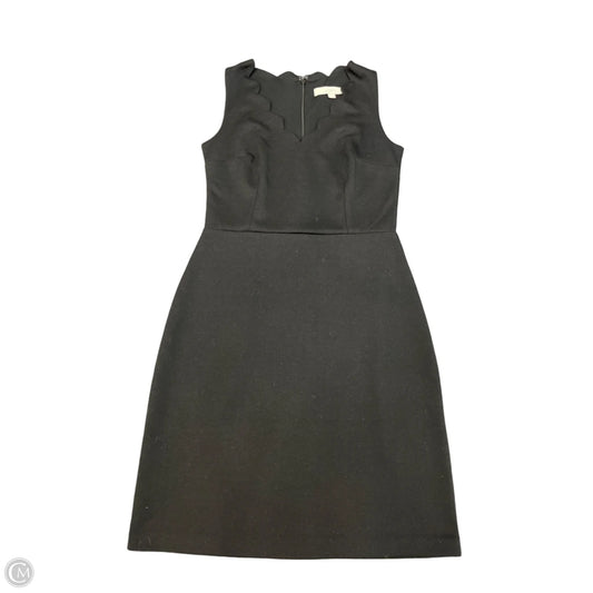 Dress Casual Midi By Loft In Black, Size: Xs