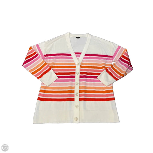 Cardigan By Talbots In Pink, Size: L