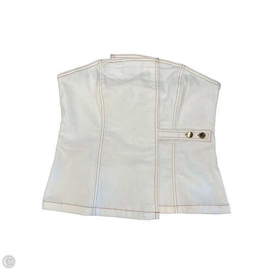 Top Sleeveless By Clothes Mentor In Beige, Size: L