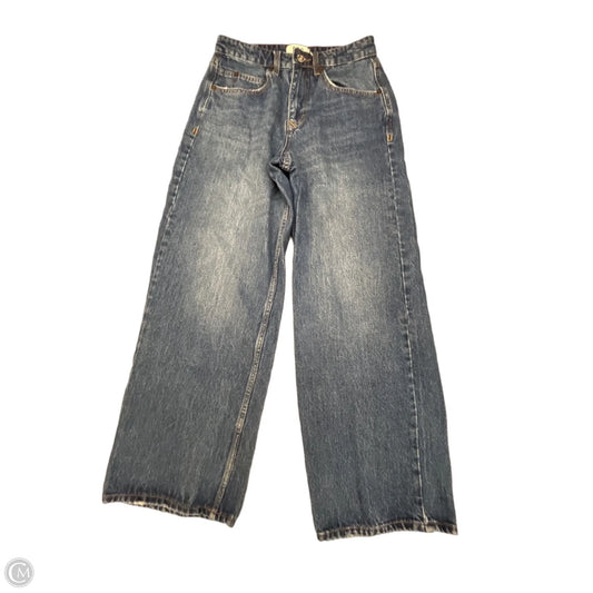 Jeans Wide Leg By Bdg In Blue Denim, Size: 0