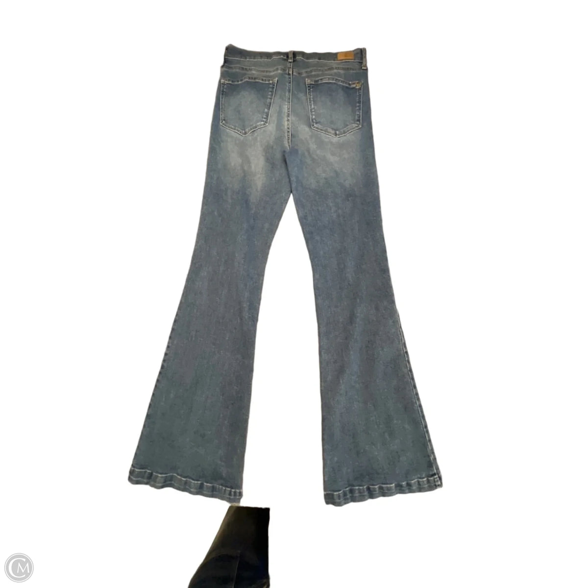 Jeans Flared By Sofia In Blue Denim, Size: 8