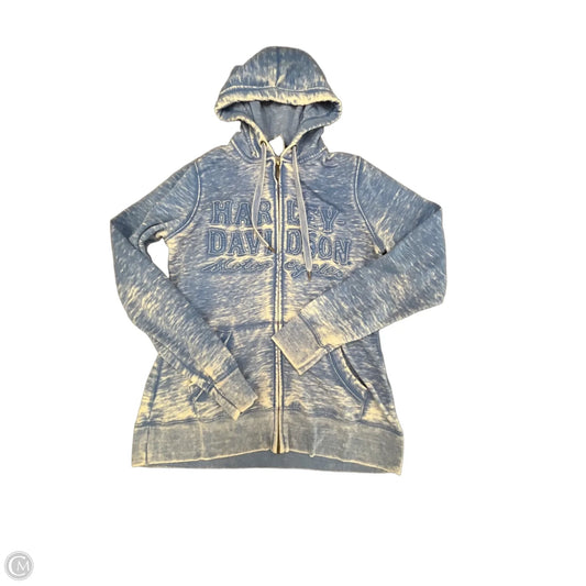 Jacket Other By Harley Davidson In Blue, Size: L