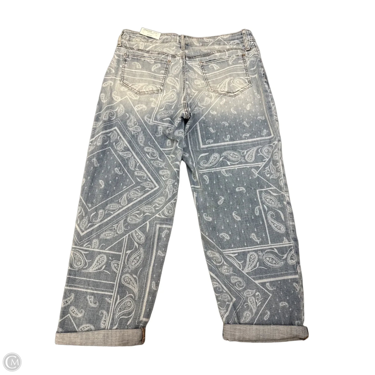 Jeans Cropped By Chicos In Blue, Size: 8
