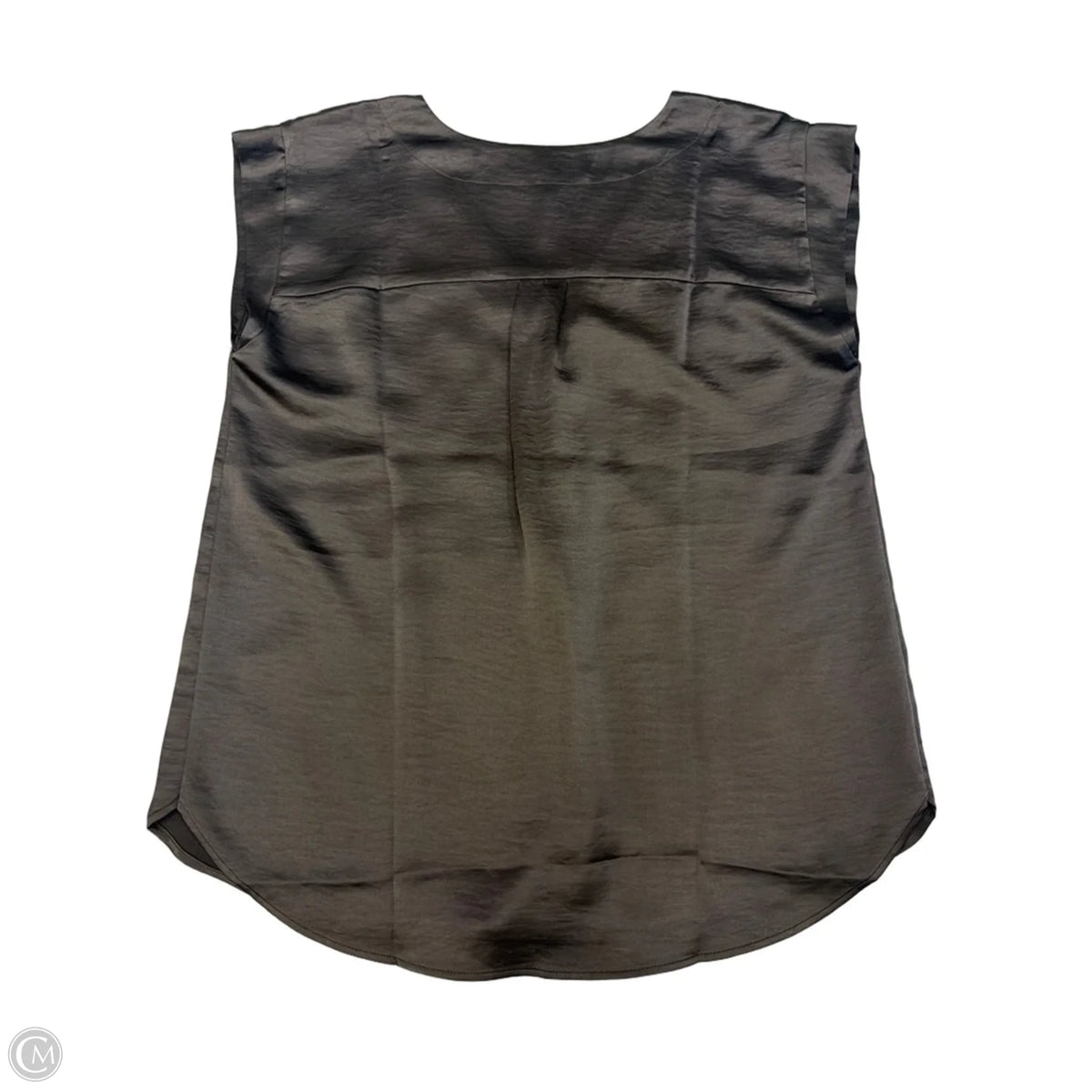 Blouse Short Sleeve By Loft In Black, Size: M