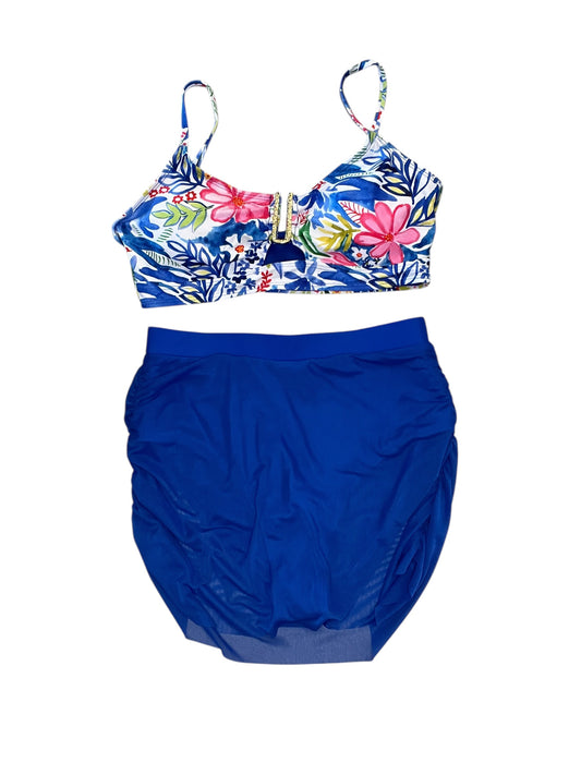 Swimsuit 2Pc By Clothes Mentor In Floral Print, Size:M