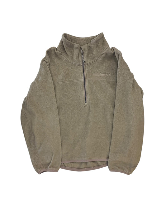 Jacket Fleece By Lululemon In Brown, Size:M