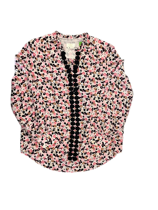 Blouse Designer By Kate Spade In Pink, Size:M