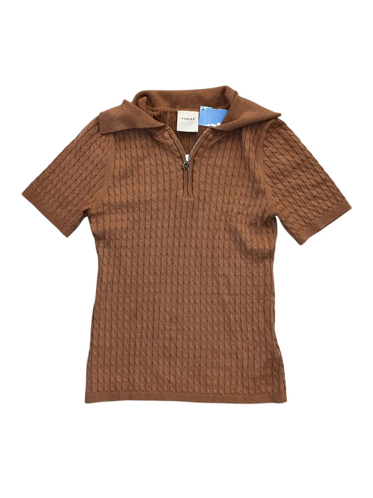 Top Ls By Varley In Brown, Size:S