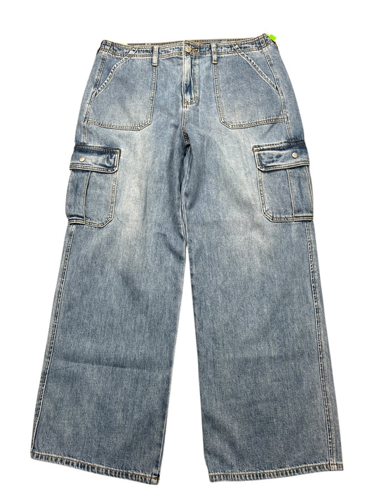 Jeans Wide Leg By Sneak Peek In Blue Denim, Size:10