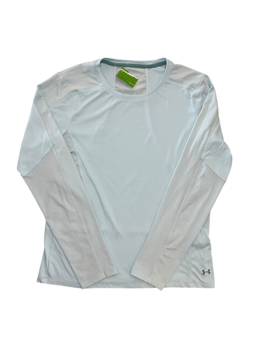 Athletic Top Ls Crewneck By Under Armour In Blue, Size:L