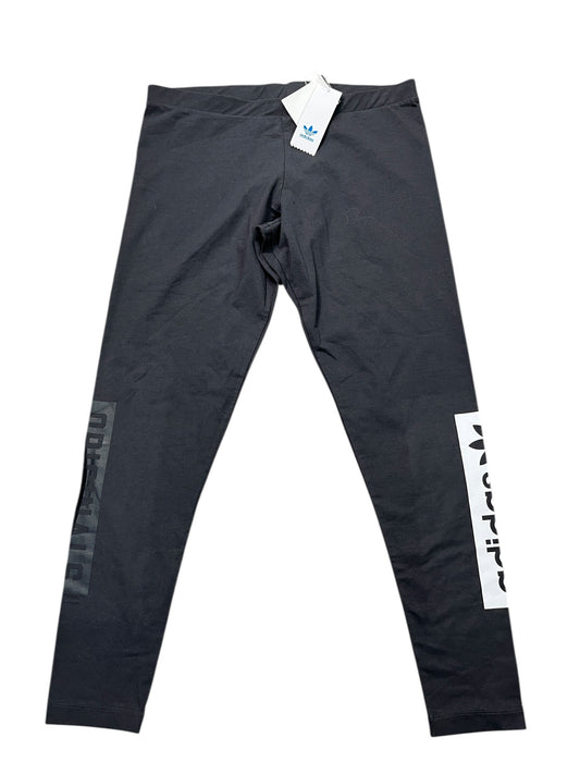 Athletic Leggings By Adidas In Grey, Size:Xl