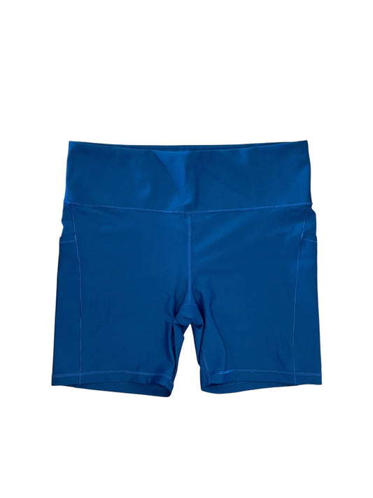 Athletic Shorts By Athleta In Blue, Size:1X