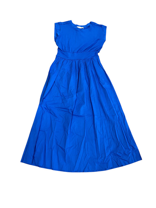 Dress Casual Midi By Loft In Blue, Size:L