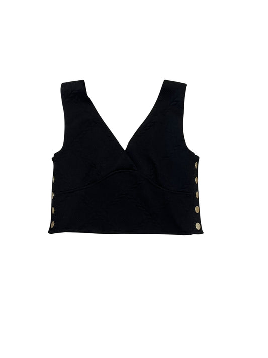 Top Sleeveless By Maeve In Black, Size:S