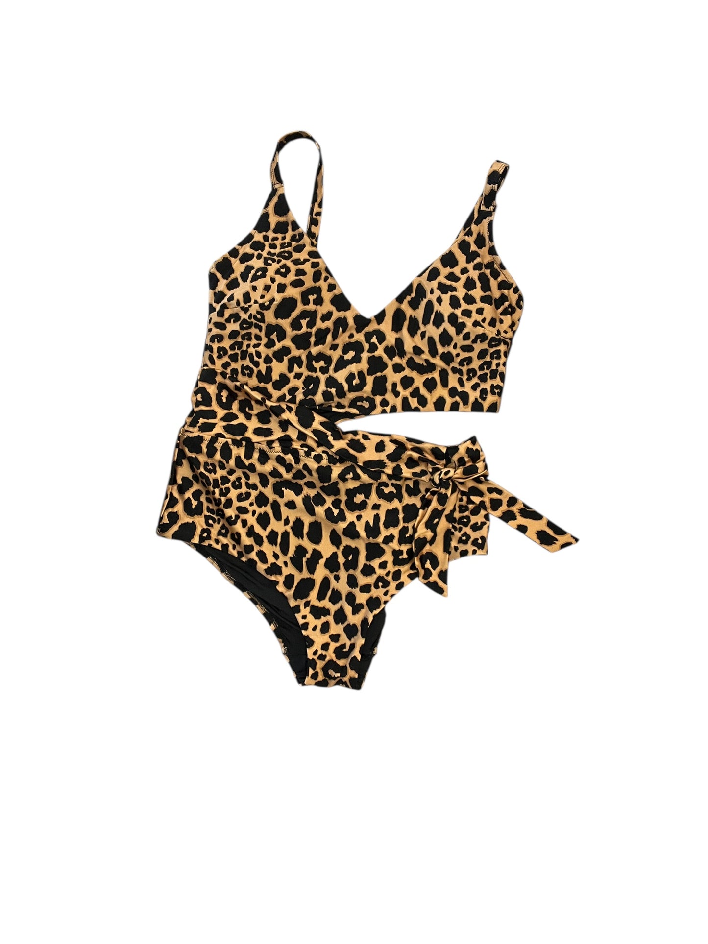 Swimsuit By Clothes Mentor In Animal Print, Size:S
