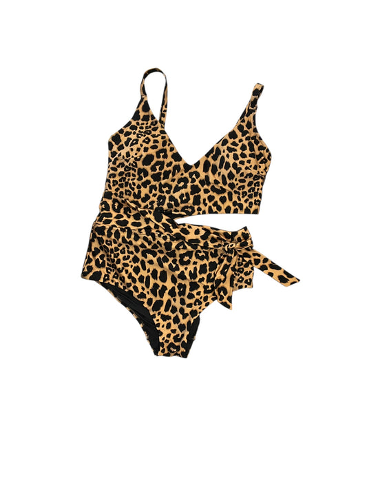 Swimsuit By Clothes Mentor In Animal Print, Size:S
