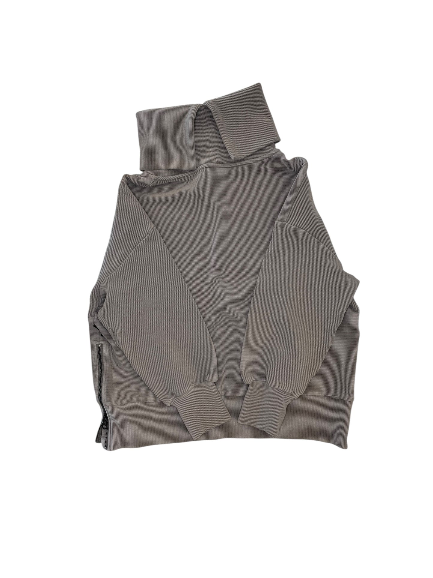 Sweatshirt Collar By Varley In Grey, Size:M