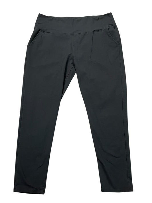 Athletic Leggings By Clothes Mentor In Black, Size:3X