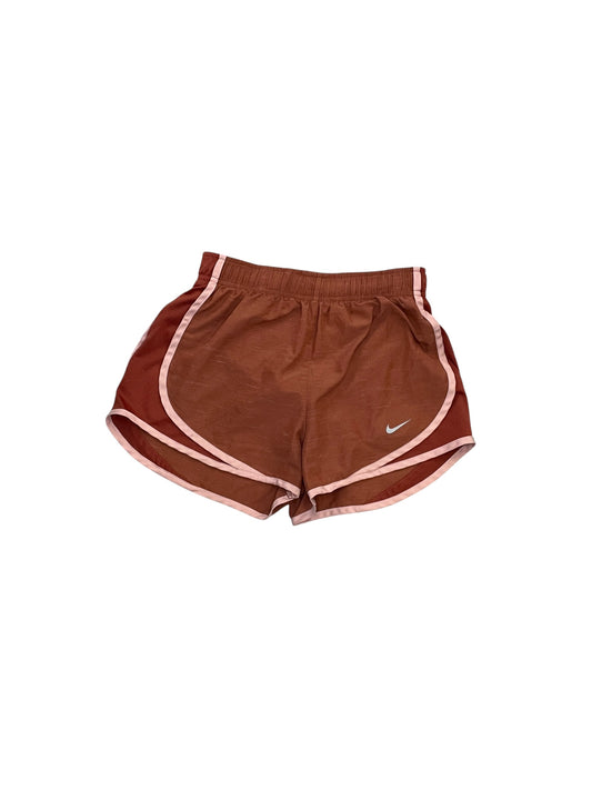 Athletic Shorts By Nike Apparel In Orange, Size:Xs