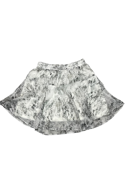 Skirt Mini & Short By Banana Republic In Snakeskin Print, Size:Xs