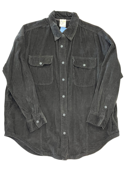 Jacket Shirt By Offline In Black, Size:M