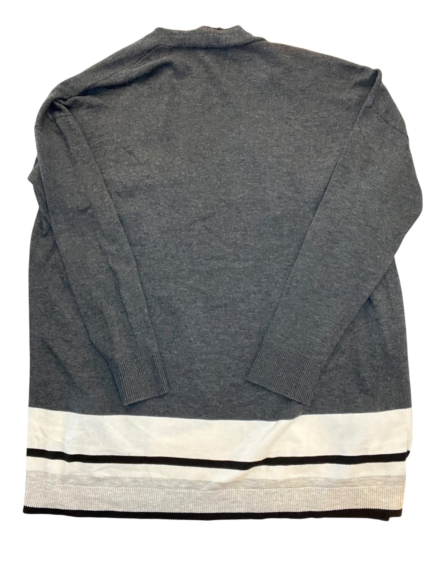 Cardigan By Loft In Grey, Size:Xl