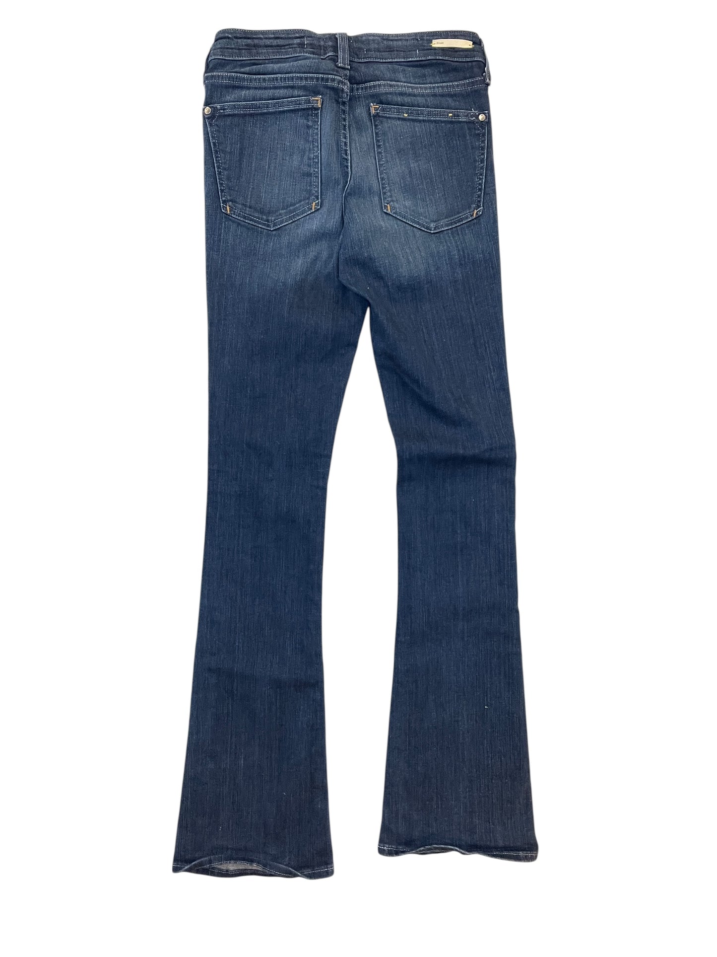 Jeans Flared By Pilcro In Blue Denim, Size:4