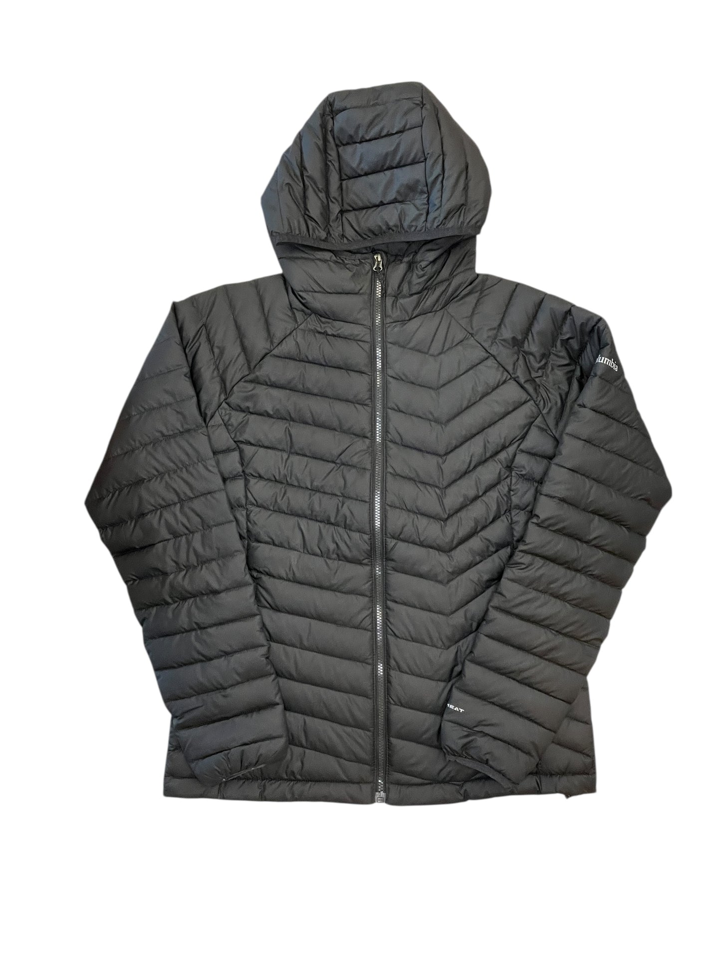 Jacket Puffer & Quilted By Columbia In Black, Size:L