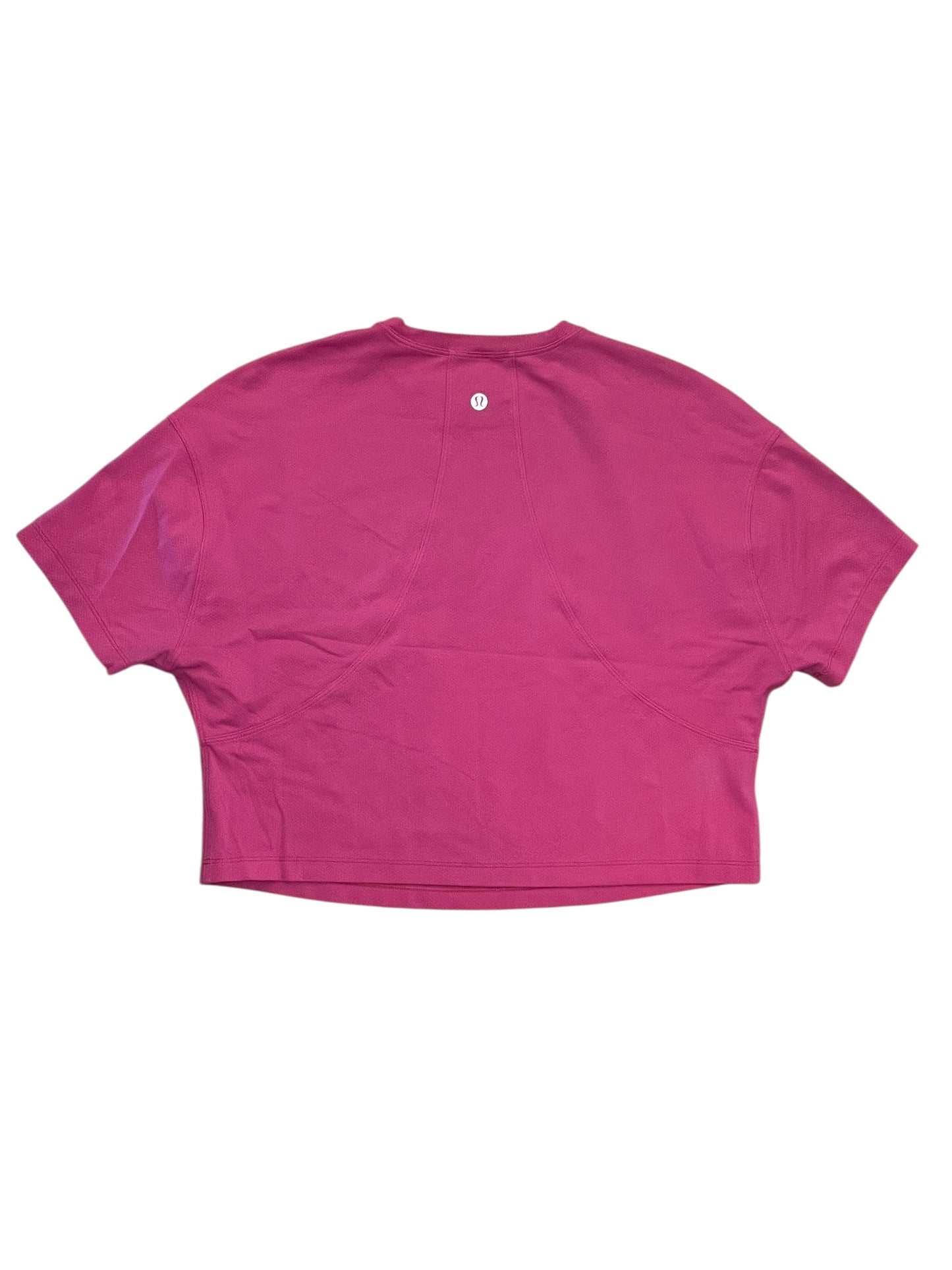 Top Ss By Lululemon In Pink, Size:S