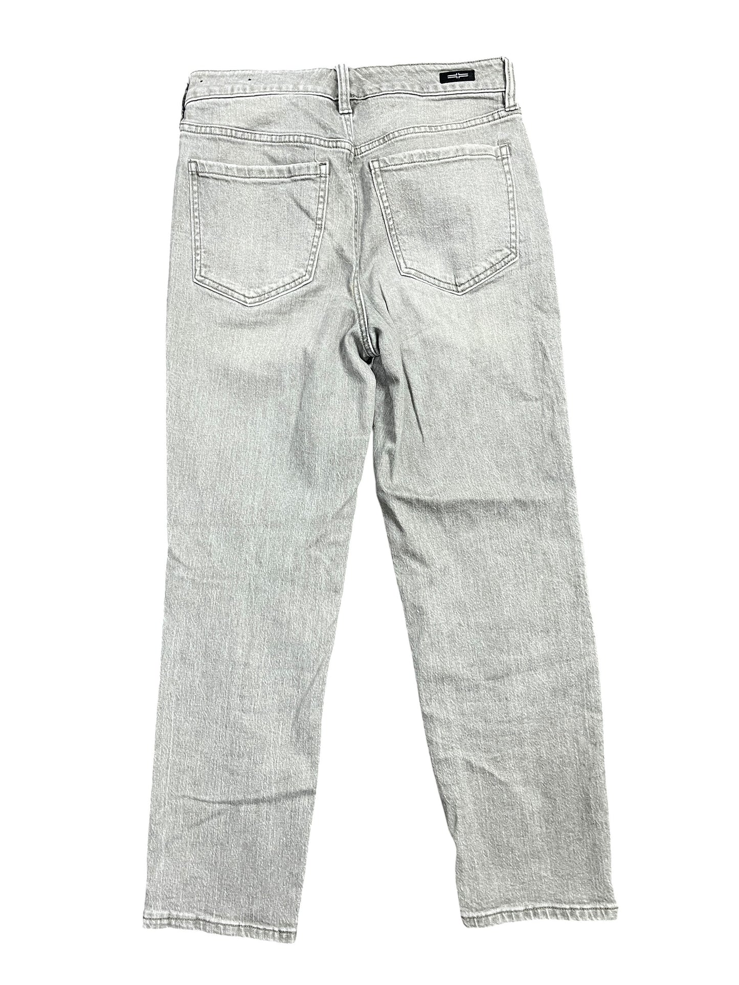 Jeans Straight By Liverpool In Grey Denim, Size:6