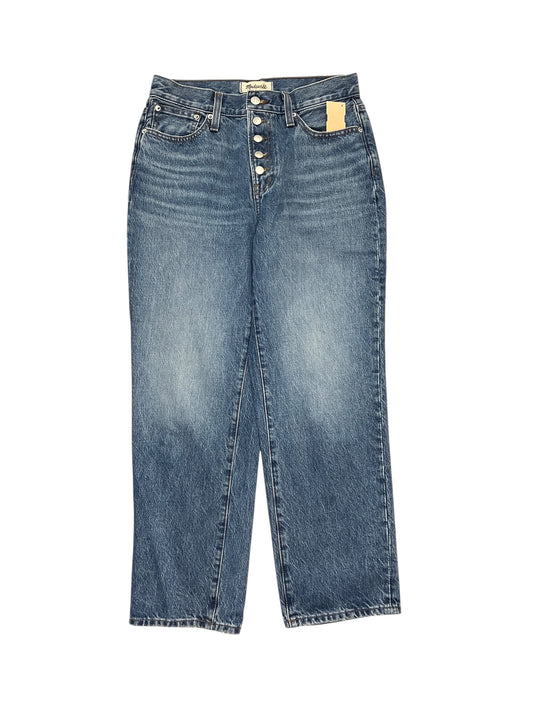 Jeans Straight By Madewell In Blue Denim, Size:4P