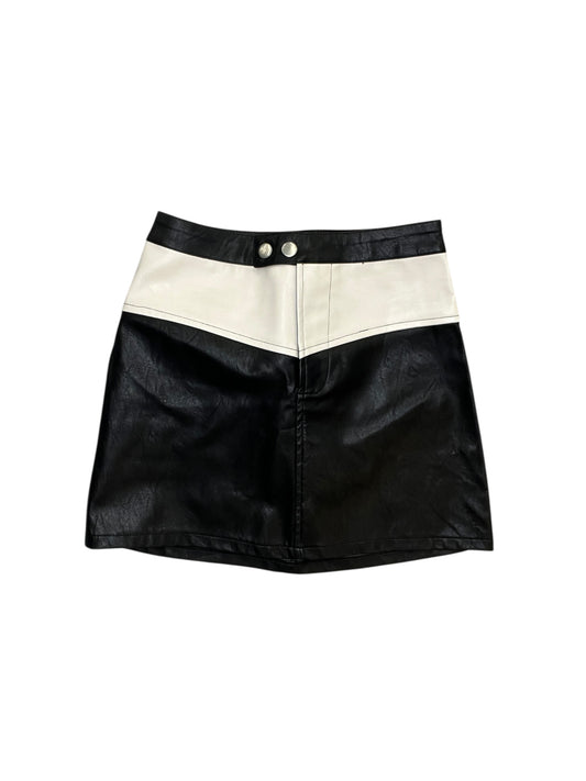 Skirt Mini & Short By Le Lis In Striped Pattern, Size:Xs