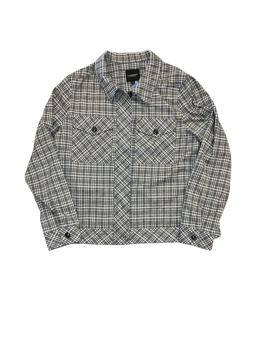 Jacket Other By Liverpool In Plaid Pattern, Size:Xl