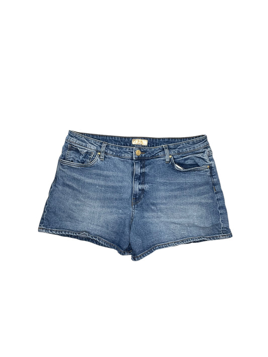 Shorts By Kut In Blue Denim, Size:Xl