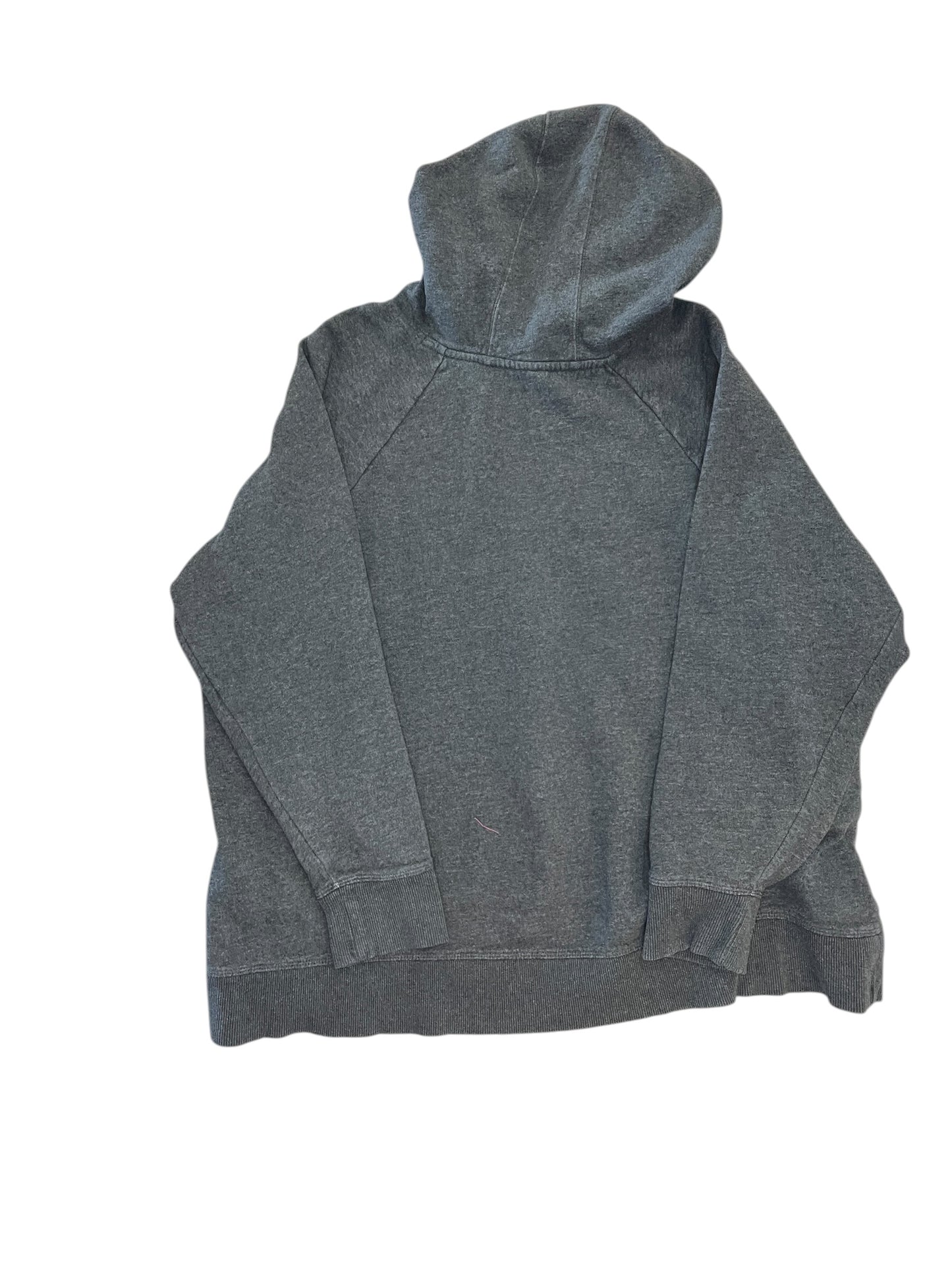 Athletic Sweatshirt Hoodie By Under Armour In Grey, Size:2X