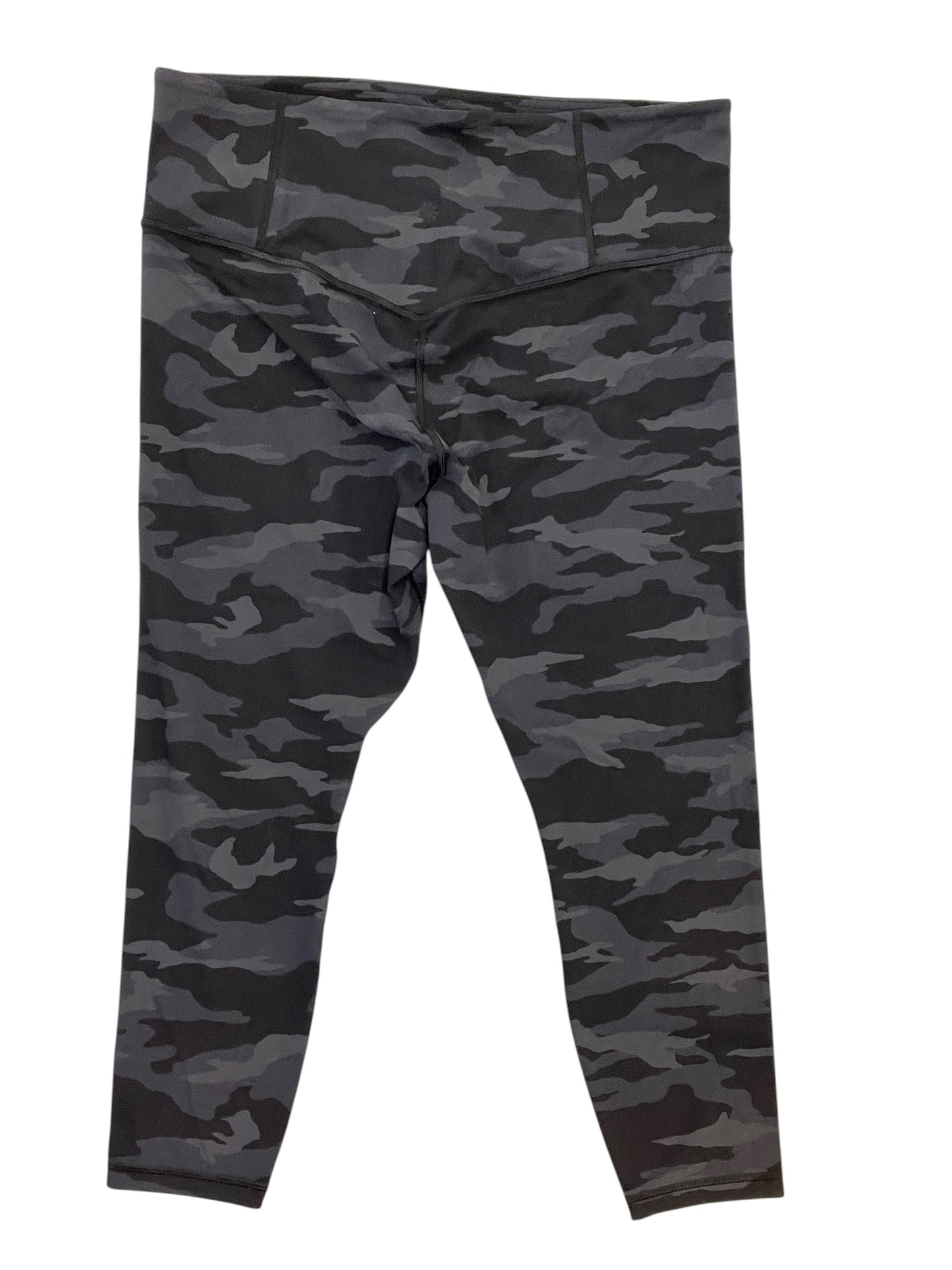Athletic Leggings By Athleta In Camouflage Print, Size:Xl