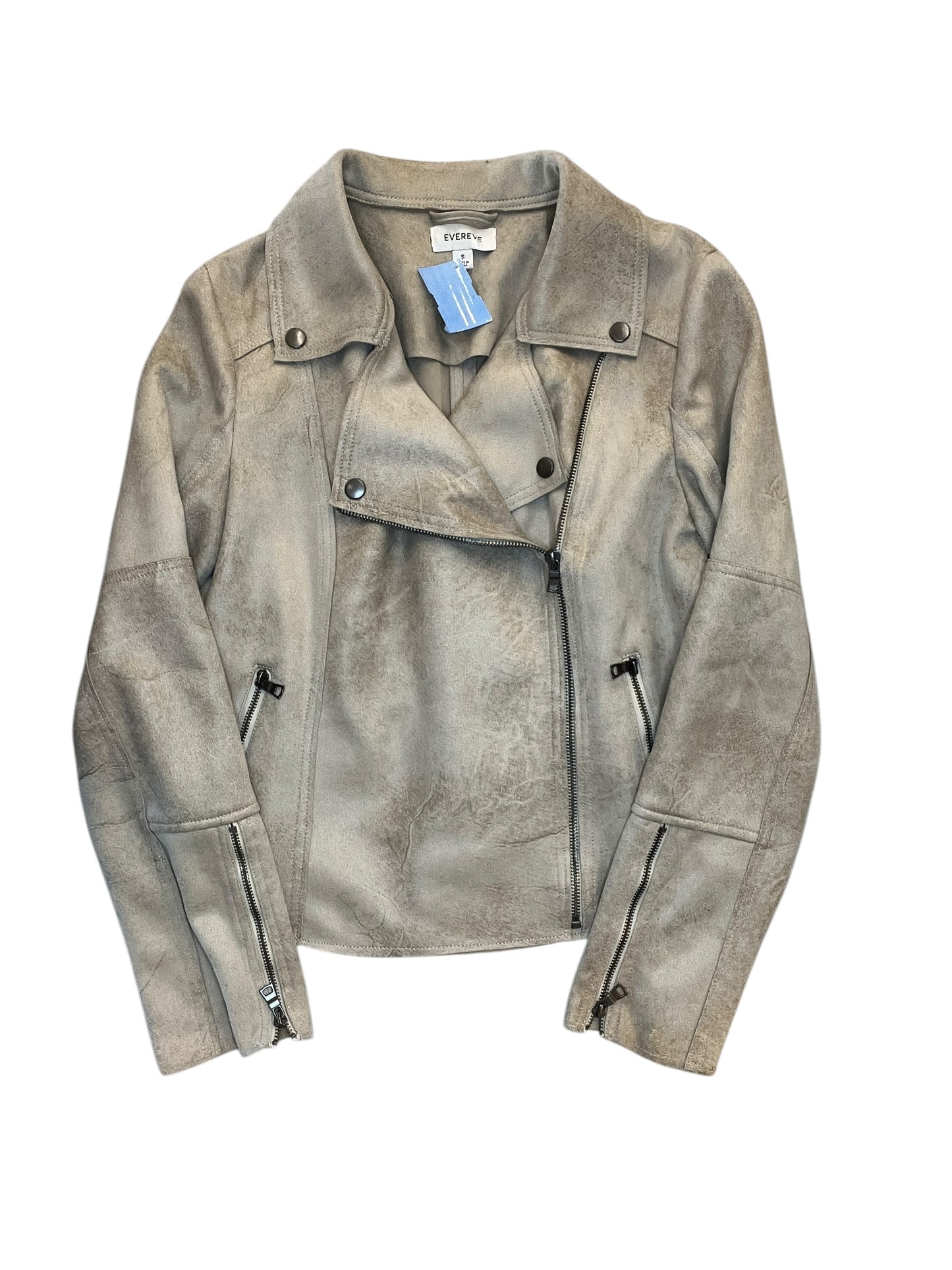 Jacket Moto By Evereve In Tan, Size:S