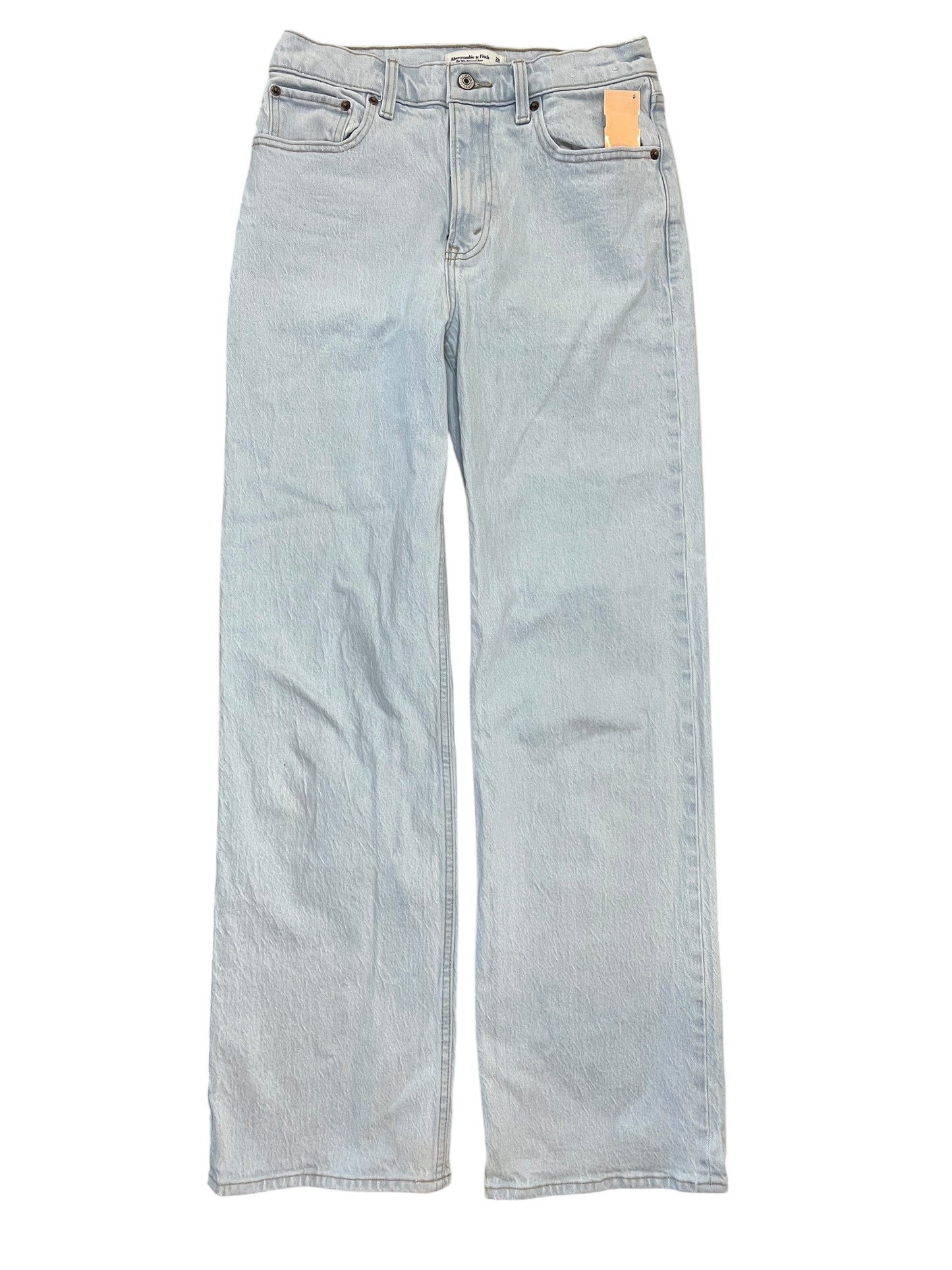 Jeans Boyfriend By Abercrombie And Fitch In Blue Denim, Size:6L