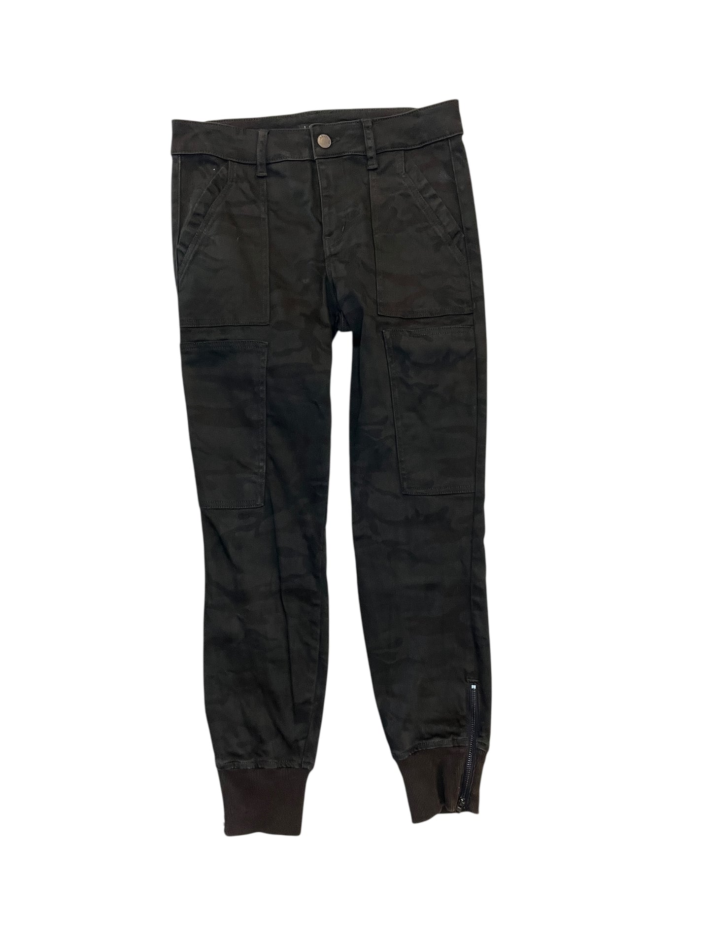 Pants Joggers By Level 99 In Camouflage Print, Size:Xs